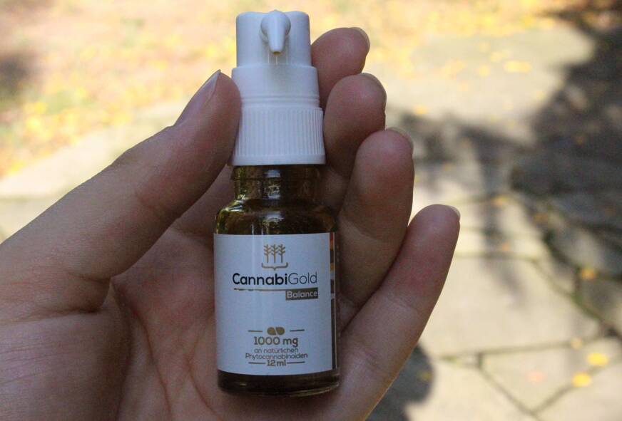 cannabigold huile cbd balance bouteille